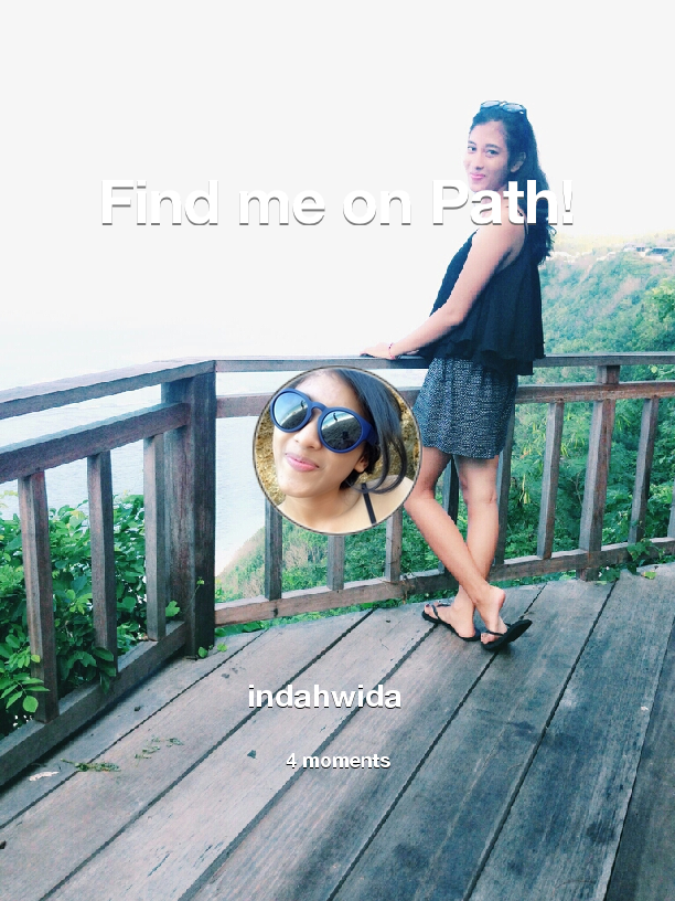 Find me on #Path now! Go to: path.com! #thepersonalnetwork
