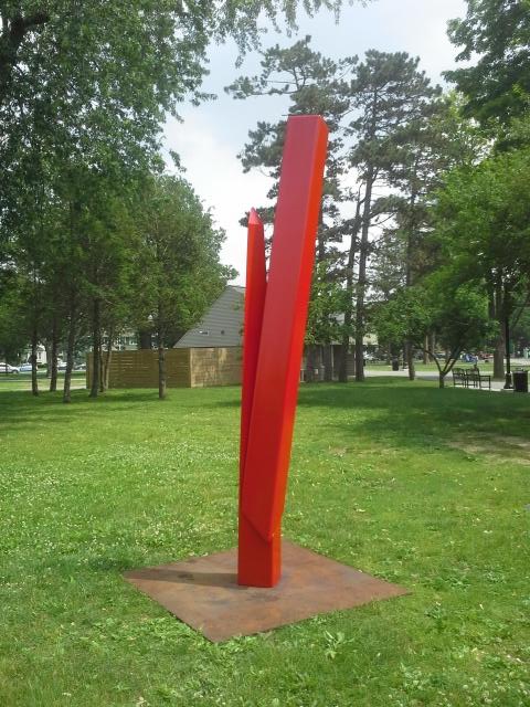 rasmussen_bryan's tweet photo. Install complete in Worcester, MA for Art in the Park. The show opens Sunday at 3pm. http://t.co/IFjWAssSU3