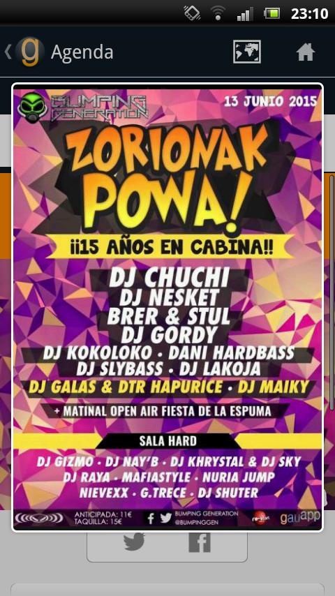 gauapp's tweet image. Sorteo EXPRESS de 1 entrada para el cumple de @djchuchi en Venecia @BumpingGen! RT &amp;amp;FOLLOW!