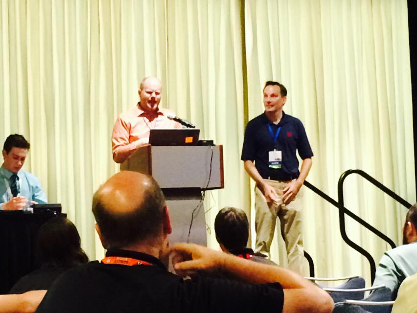 JasonMikellTV's tweet photo. Awesome end to #ams15 ! Thank you @nsj and the entire @AMSBroadcastCon team! #highestattendance http://t.co/OTWju9mS5Q