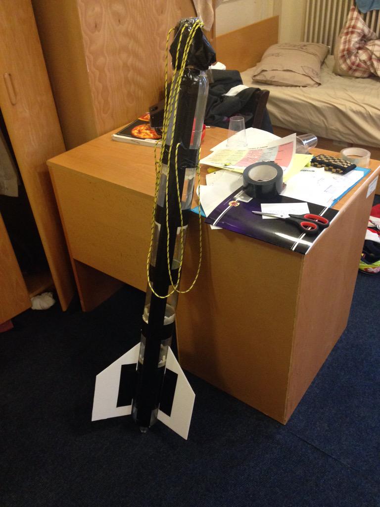 LlanColl6thform's tweet image. Looking forward to watching the rockets being launched-Fred &amp;amp; George have done a great design #A2physics #pressure