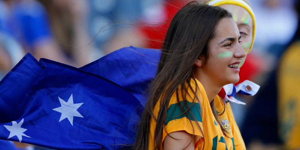 Loving our support in Canada right now! Where are you watching from? #AUSNGA #ThisIsIt #FIFAWWC