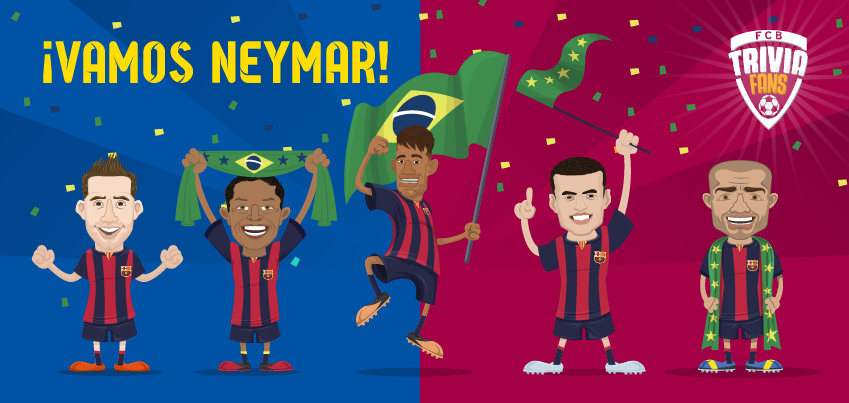 triviafans's tweet photo. ¡Vamos @neymarjr! #CopaAmérica http://t.co/MvJS0XYjam