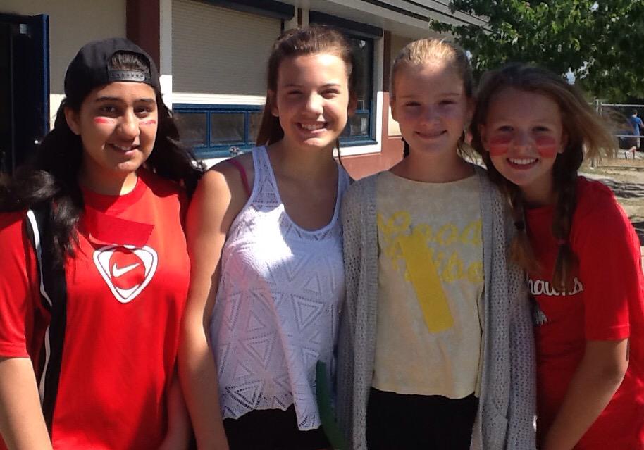 SurreyCentre's tweet photo. A few of our incredible leaders on Sports Day. Our leaders made this day a such success.Thank you! #sd36learn http://t.co/xcaWKmG3CK