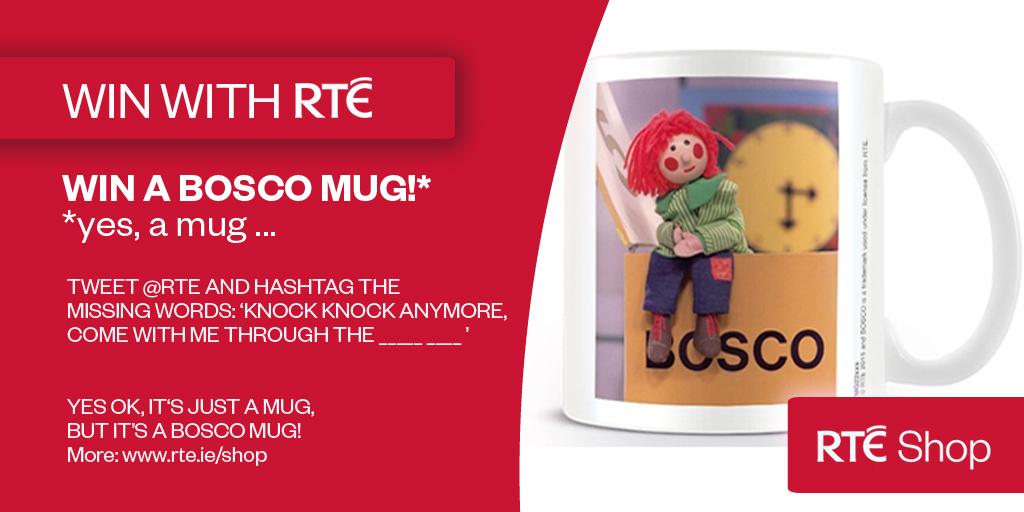 You’ve been drinking your tea all wrong! WIN a Bosco mug and sort yourself out, for heaven’s sake. Check the image.
