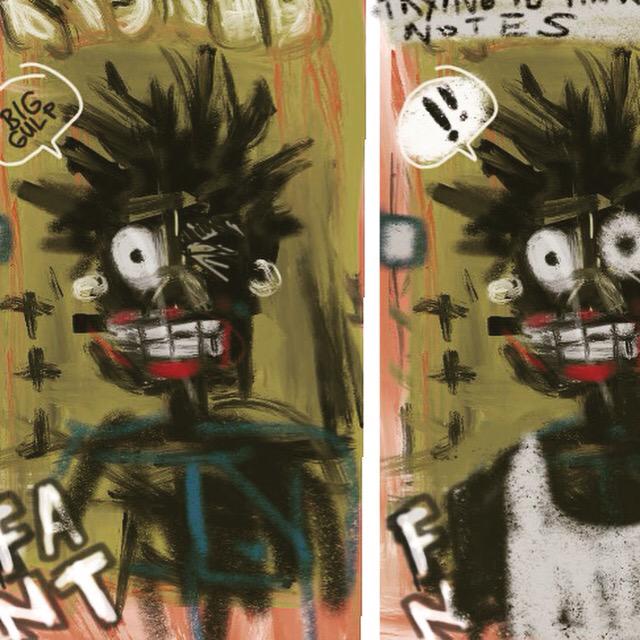 AaronWattsWeb's tweet photo. Double Smile. #2DArt #2dartbot #illustration #art #painting #drawing http://t.co/Sk0h64jD6d