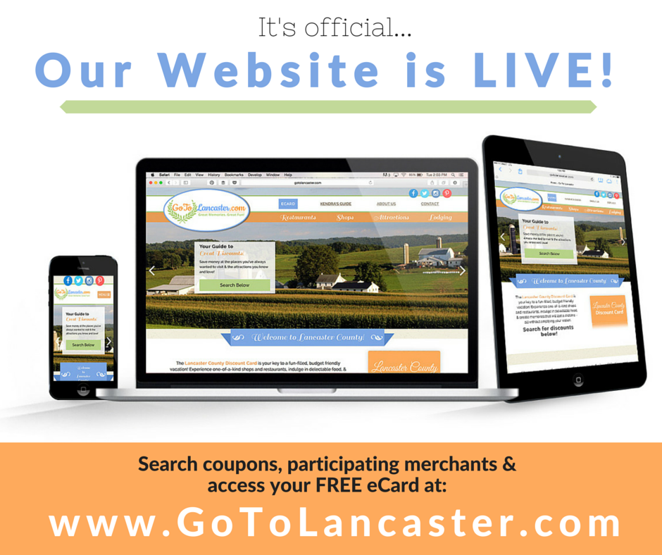 gotolancaster's tweet image. It's official - The #LancasterCounty Discount Card is up &amp;amp; running! Start using it TODAY! —&amp;gt; bit.ly/gotolanc