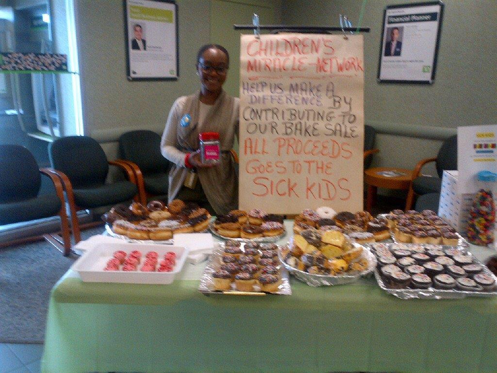 BoreldaM's tweet photo. #gtrcmn2015. Over $500 raised from today's bake-sale. So proud of my team $2900 and counting #branch262 http://t.co/y5UKmzqp1s