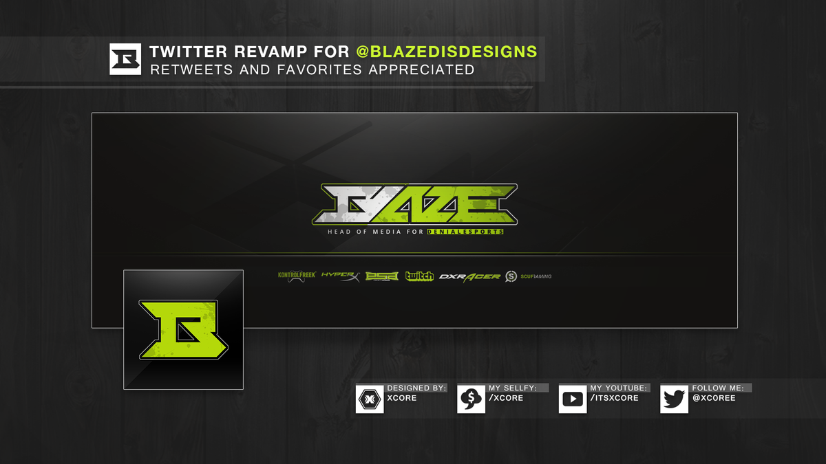 xcoreg's tweet photo. Revamp for the homie @BlazeDisDesigns - Rts and Favs are appreciated! :) http://t.co/eEoxjVecDN