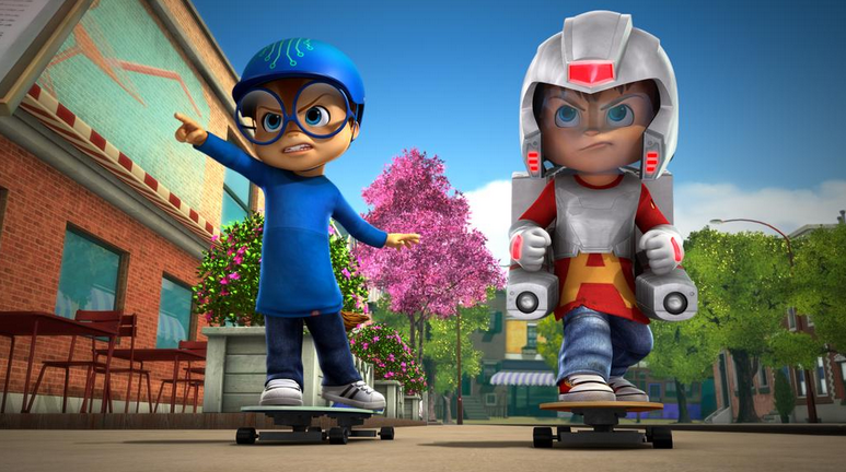 Munkapedia's tweet photo. The return of the #spacepacks from #AIsForAlien! #ALVINNN #TheChipmunks #skateboards http://t.co/6ieSApXguF
