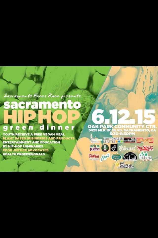 EdibleSacHigh's tweet photo. Have you heard about the Sacramento Green hiphop dinner tonight at the oak park community center? See our fb for info http://t.co/ip7qIXw3zi