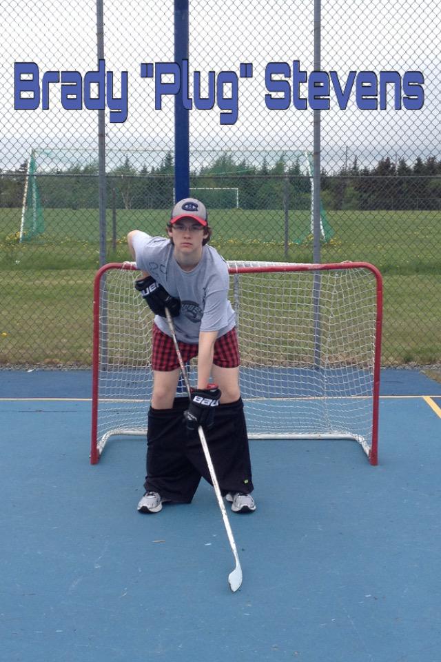HCRiverdogs's tweet photo. Plug had a "short string" malfunction during this picture, but here he is - #89, Assistant Captain http://t.co/6RBHSAIxNL