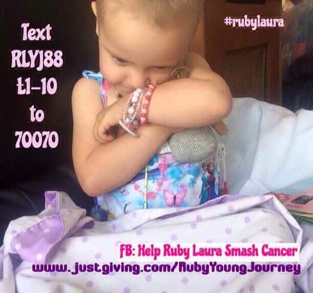 rubylaurayoung's tweet photo. A £100K to go before reaching £500K ...... amazing!! Thank you for your generosity in helping our Ruby! 💞 #rubylaura http://t.co/oLgW3juc00