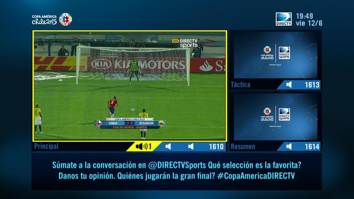 DIRECTVUy's tweet photo. Mañana juega #URU. ¡Poné YA el 601/1601HD y escribí con #CopaAmericaDIRECTV tu pálpito de mañana. ¡Salen tus tweets! http://t.co/vWErTvvWsY