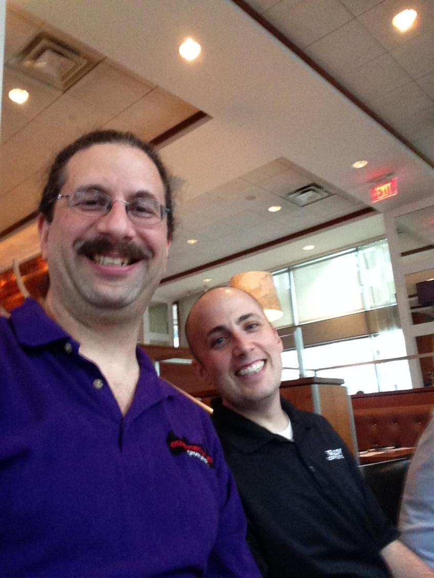 DavidPileggi's tweet image. My buddy @jaredmatfess and I talking about #MSIgnite and other awesomeness. Preparing for #spsbos. Very exciting