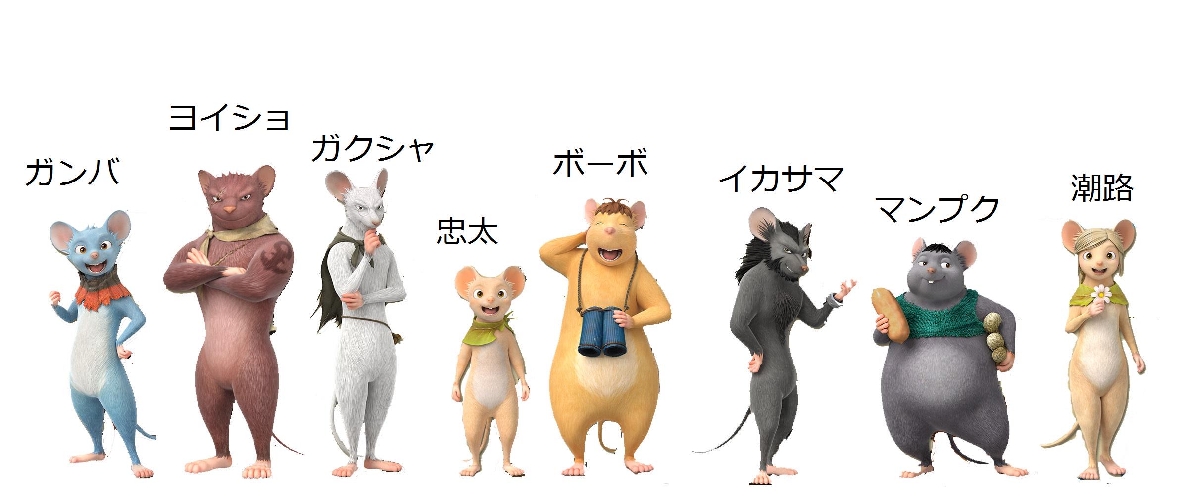 ふんぞりカエル 10月公開予定の映画 Gamba ガンバと仲間たち のキャラが変わりすぎてたからまとめてみた シジン出てこないのかな W Http T Co Arvvncyuqp Twitter