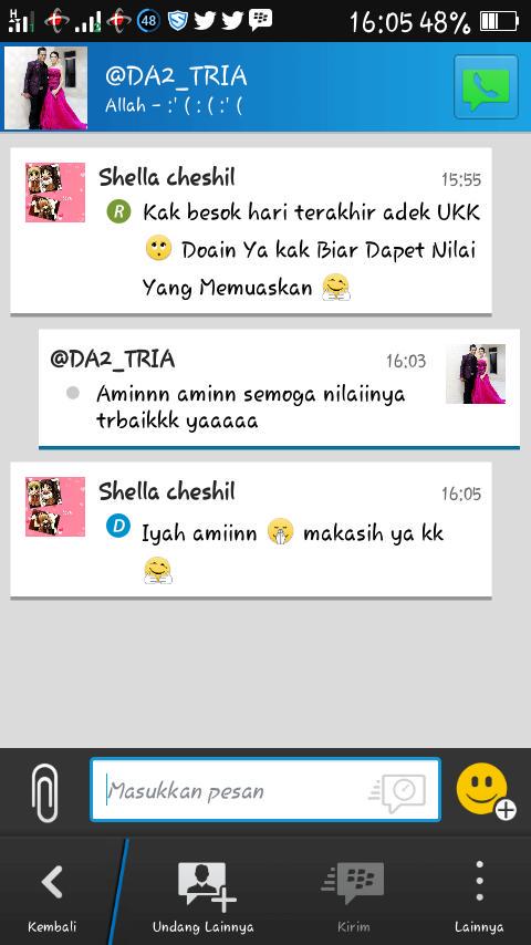 Thankkk yooouuu kakak barbiee kuuhh :* :* <a href="/DA2_Tria/">Tria</a>