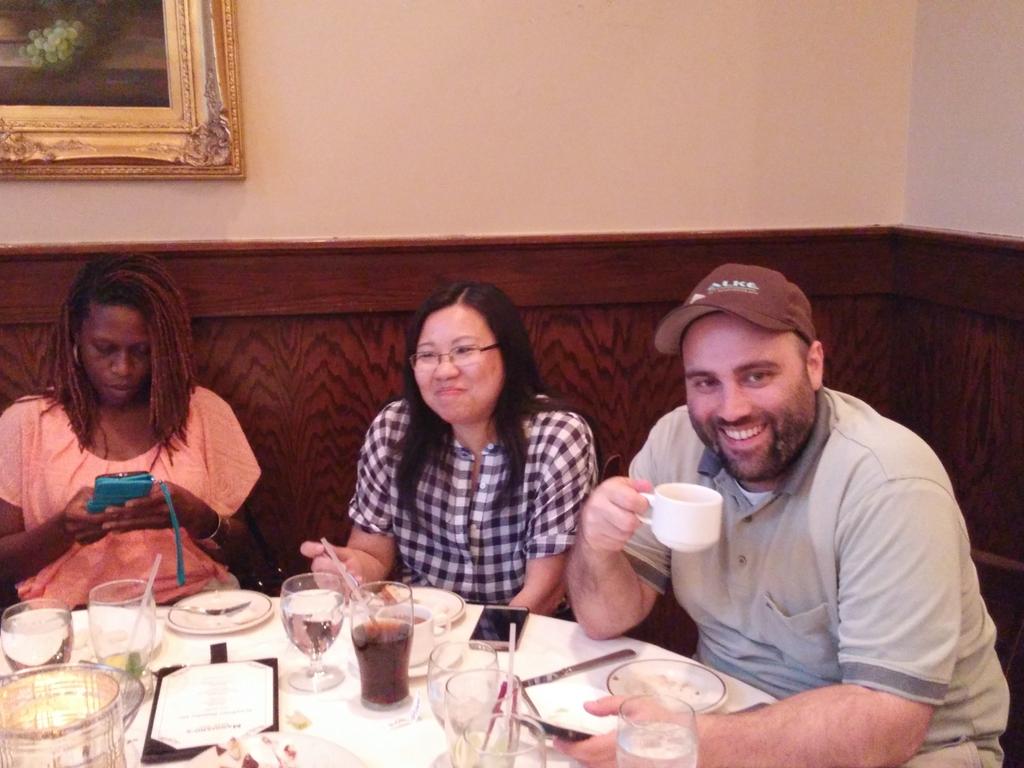 NeilMcNeely's tweet image. After desert tweets and smiles at #SPSDC