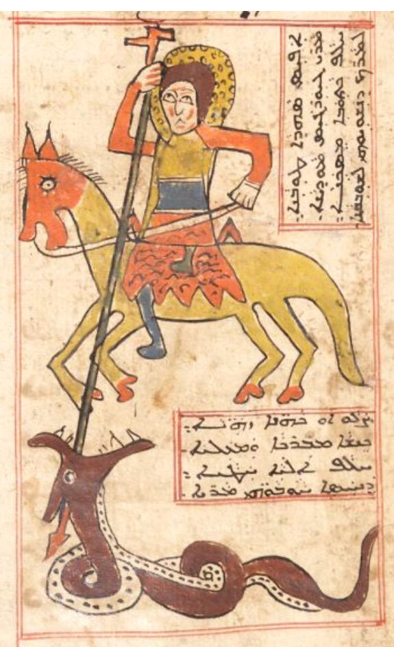 聖ジョージ（聖ゲオルギウス、聖ゲオルグ、ゲオルギイ、サンジョルジュ...）が小さな？ドラゴンを退治した伝説 Togetter [トゥギャッター]