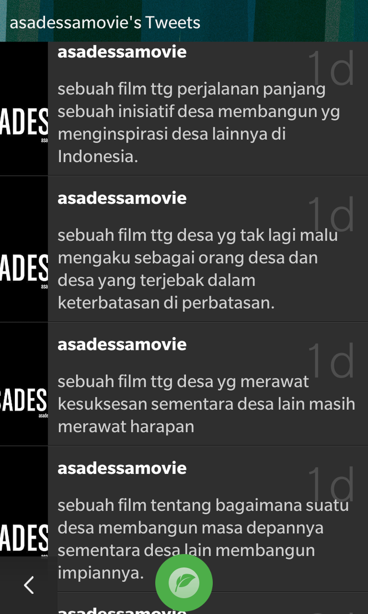 donnybu's tweet photo. Segera tayang di depan Anda, @asadessamovie persembahan ICT Watch @internetsehat @RelawanTIK dan WatchdoC team! http://t.co/J2SNKAYRU8