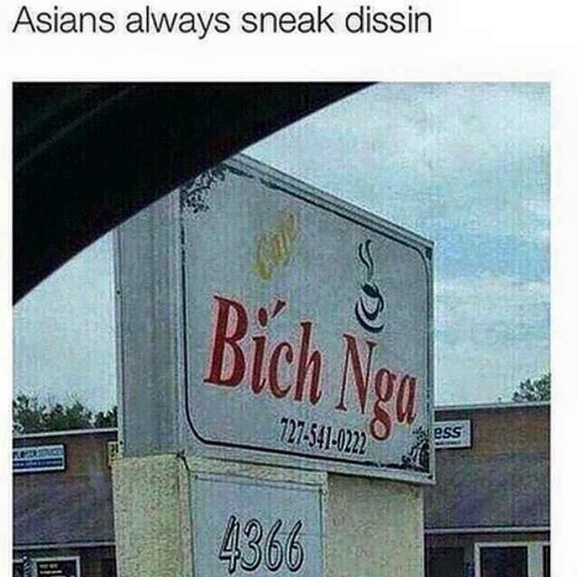 0Chills's tweet image. Asians be going in😂