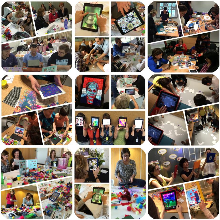 art_cathyhunt's tweet photo. Want to join me in the US for all the iPad Art Room fun? Come to @iPadpalooza or #iste2015 
 
#edtech #ipaded #artsed http://t.co/zNqoB6BFDU