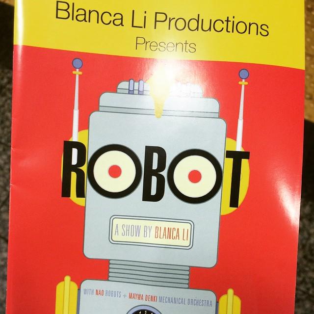 Otherbots's tweet image. Coolest show ever! Robot dance is so cute! #robot #dance @blancalirobot @bam_brooklyn by pandorah