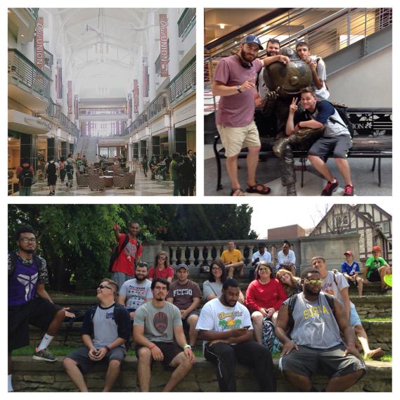 LSUEBCM's tweet photo. Awesome time meeting and serving the students of Ohio State today! #forcbus #lsue #labaptists http://t.co/ktV5Dbjwkx