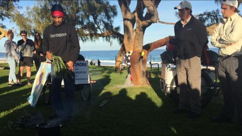 RedEarthBluBoot's tweet photo. A very special #aboriginal ceremony with @rodgartlett http://t.co/0lu9jGQBtD