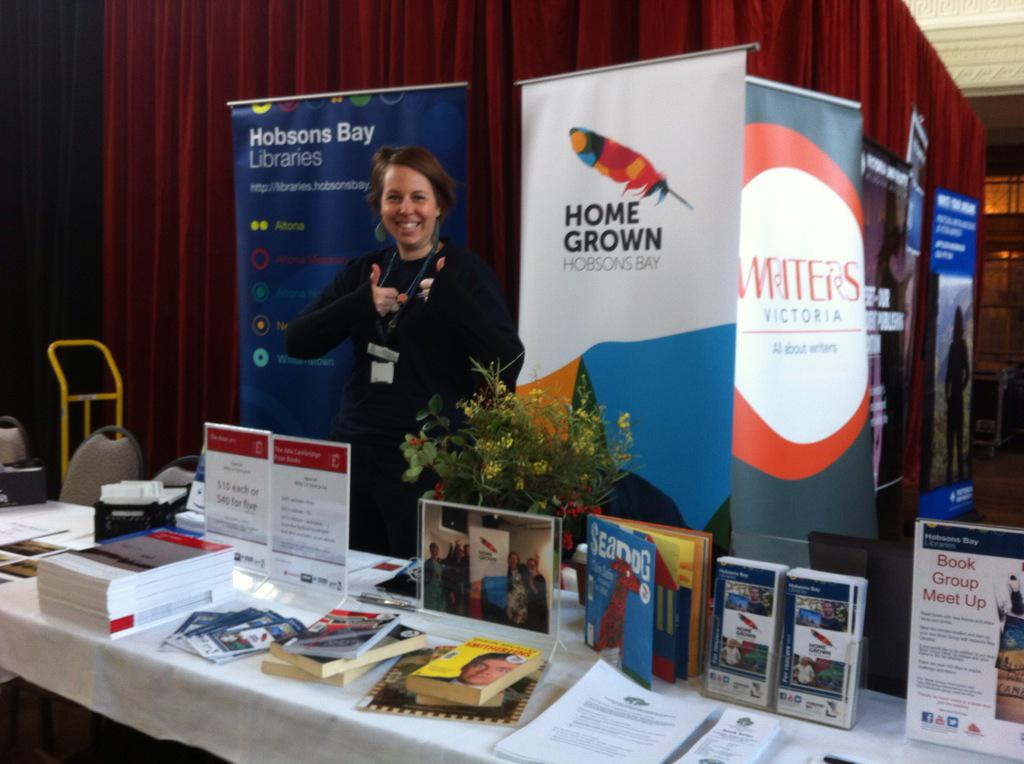 <a href="/Willylitfest/">Willy Lit Fest</a> Festival Hub has such a warm &amp; inviting atmosphere. We're here 'til 5pm 2d &amp; 2m #WLF2015