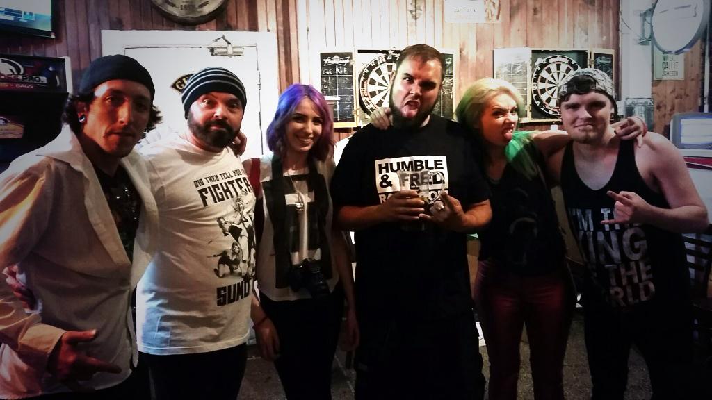 @TDSJonYoung <a href="/AdrianPain/">Adrian Pain</a> <a href="/RachelACR/">RachelGosling</a> #MattDrake <a href="/SkyeSweetnam/">Skye Sweetnam</a> and I at tonights show in #Windsor! #tds #sumocyco