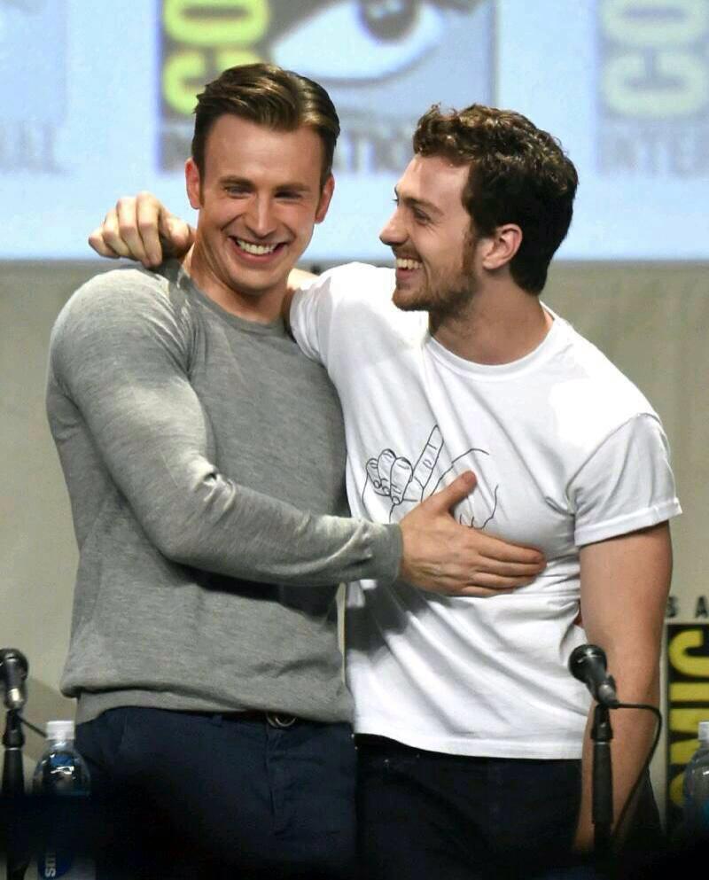 Happy Birthday to Christopher Robert Evans and Aaron Taylor Johnson   