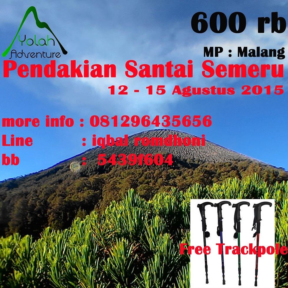 Saya mah apalah..cuma mau ngajakin naik gunung aja.
Ayolah..agustus ikut yuk naik gunung