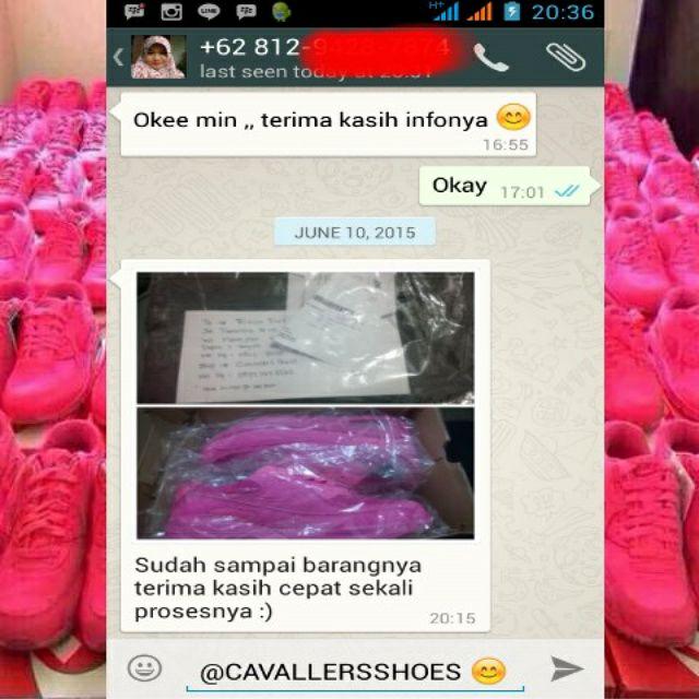 Thx for Ordering.. #NikeAirMax90Pink More testi please chek Favorite :)