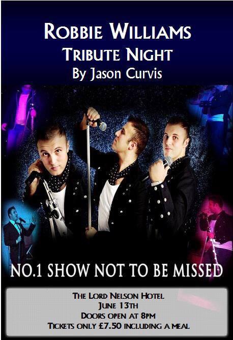 Tonight's show! The Lord Nelson! Milford Haven! #RobbieTribute #LetMeEntertainYou <a href="/JasonCurvis/">Jason Curvis</a>