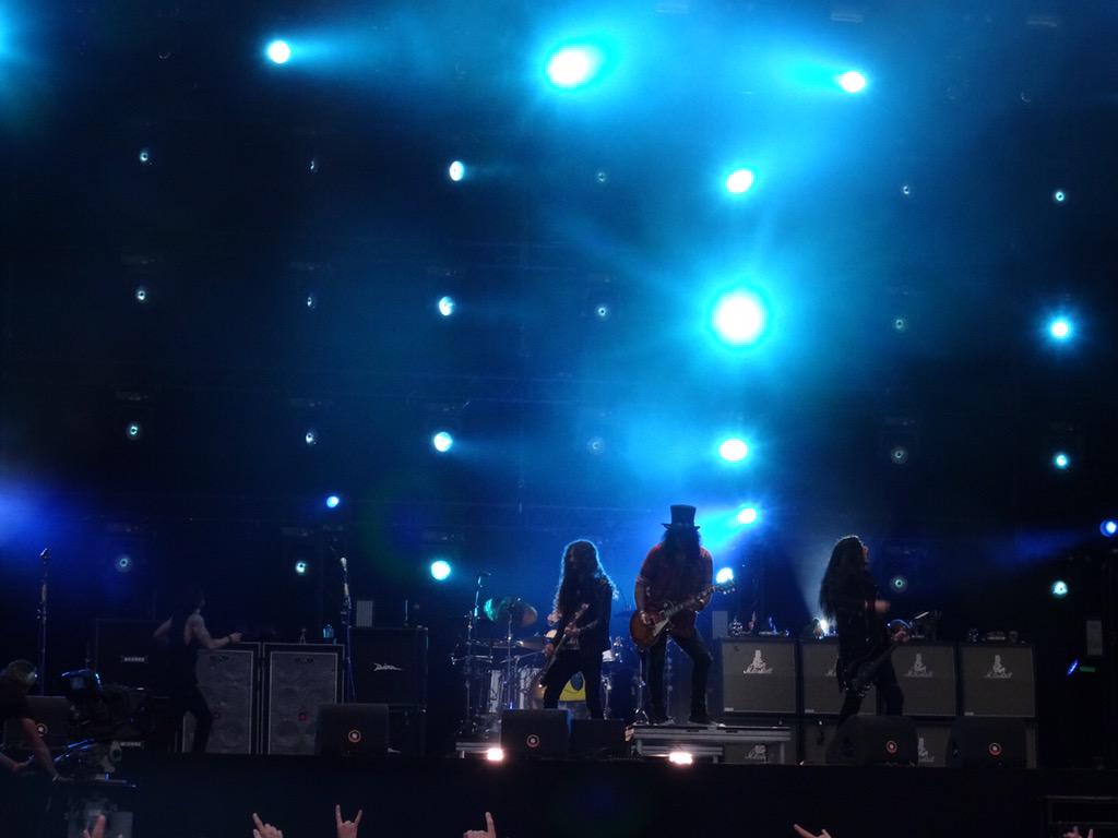 They were great 😎🎸🎶 #PP15 <a href="/Slash/">Slash</a>