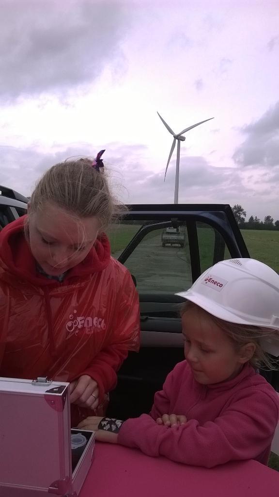 S_Streekstra's tweet image. Wat een aanloop in Lopik voor Eneco Omwonenendag. Windturbine bezichtigen en een goede kop koffie