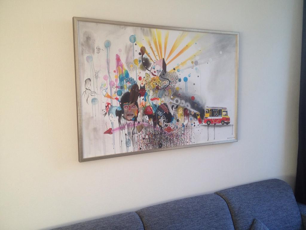 Een prachtige lijst van 'van Dalen meppel' siert nu het schilderij van een tevreden klant.