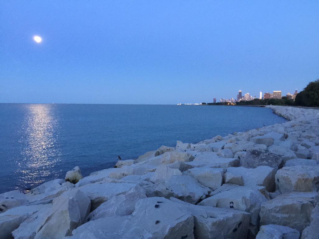 shahnazzarif's tweet photo. #Chicago nights 💙.#NoFilter #SpringTimeChi http://t.co/xZwVIDYu1H