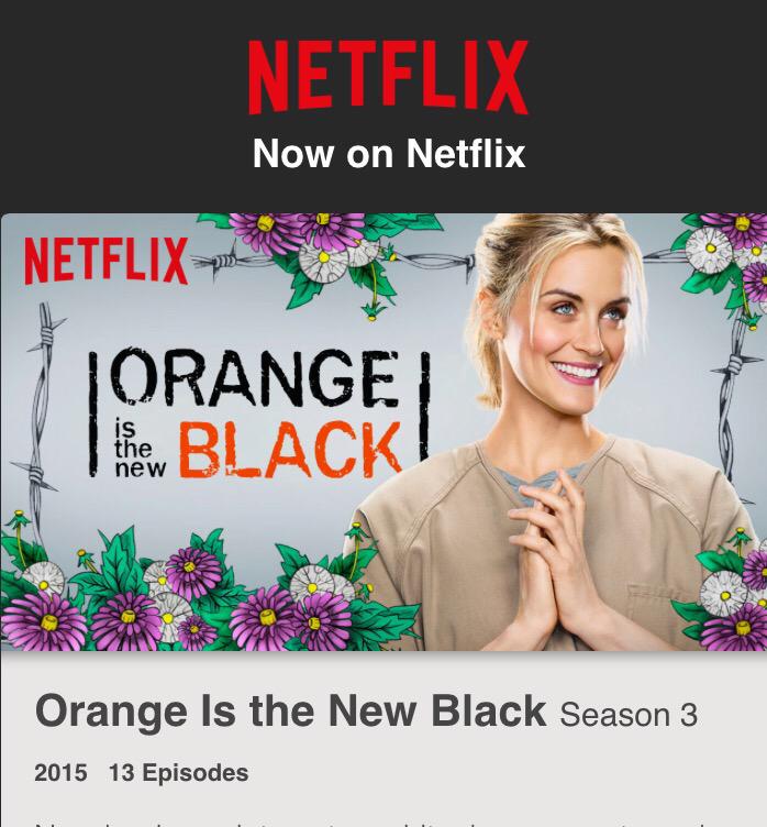SocaEvolution's tweet photo. Anyone else excited??? 😝Lol #Netflix #OITNBSeason3 #Yezzir #SocaEvolution http://t.co/GYugJCSefm #WeBornReady http://t.co/GDJbAEyPmf