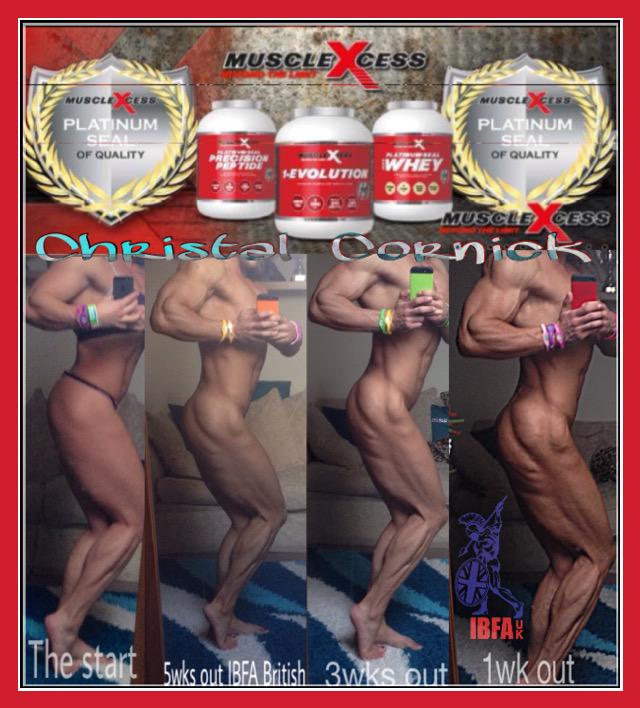 ChristalFBB's tweet photo. @MuscleXcess Progress pix from the start to 1week out - glute focus
#striatedglutes
#theSpartan
#IBFA #musclexcess http://t.co/8W36Ie07WJ