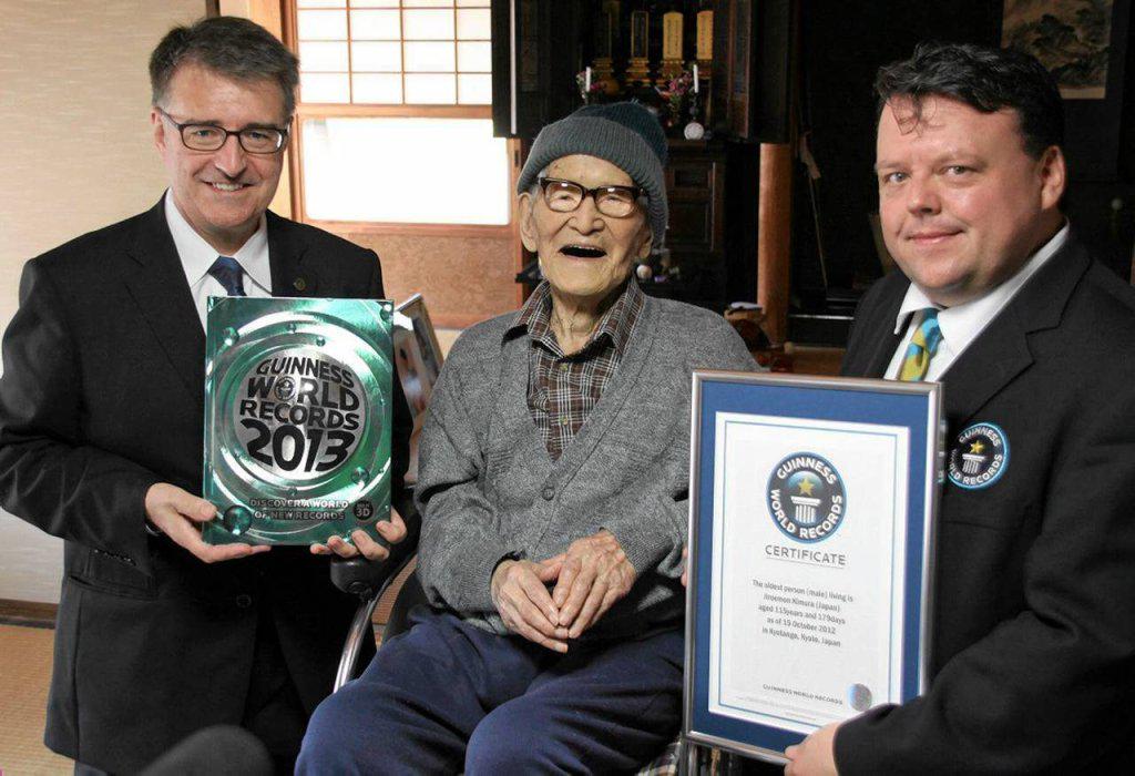 Supercenterario Jiroemon Kimura, l'uomo più vecchio al mondo esistito