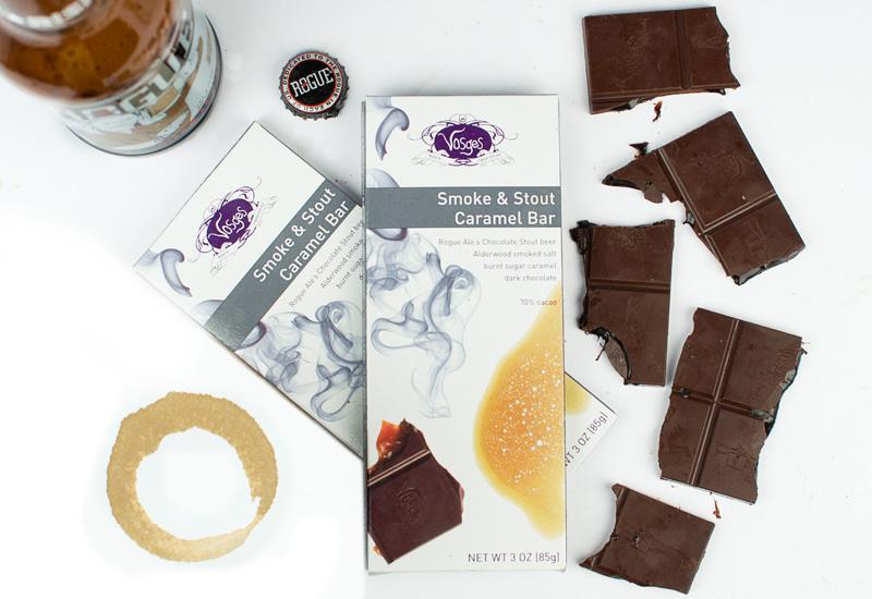 RogueAles's tweet photo. Late night snack. #ChocolateStout &amp; @Vosges. http://t.co/r5cEb5DaHO