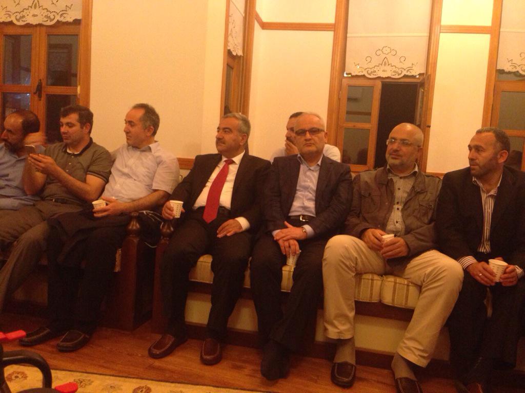 Bakanımız Feridun Bilgin ve TCDD Müdürümz Ömer Yıldız ile MEC Vakfı'nda ebediyyete intikal eden arkadaşlarımzı andık.