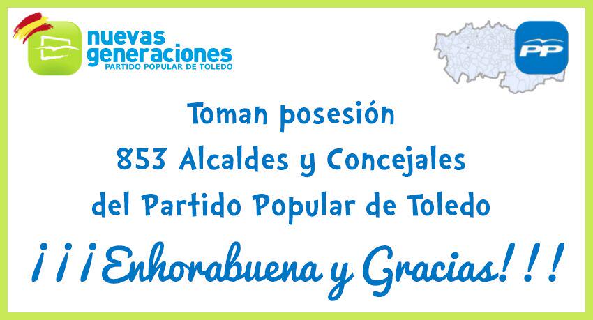 MartaMarotoL's tweet photo. Buenos días! Hoy toman posesión 853 Alcaldes y Concejales del Partido Popular de Toledo ¡¡¡Enhorabuena y Gracias!!! http://t.co/m9VC6Vn2X9