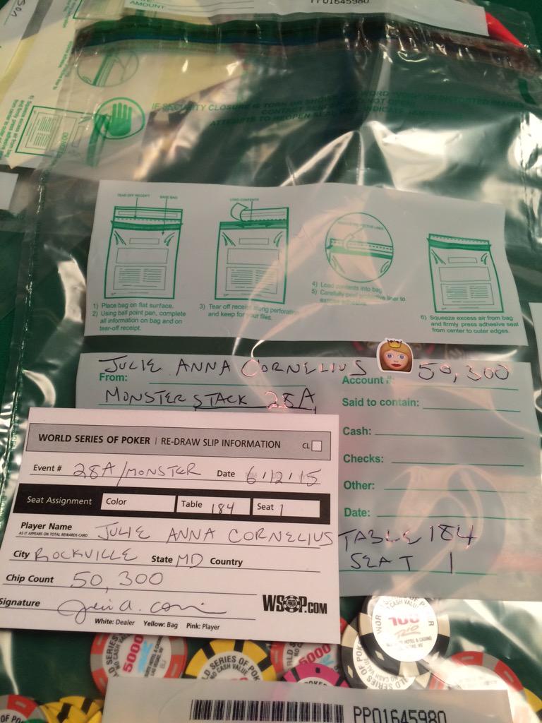 LuckyJadeJules's tweet photo. Bagged 50,300 in #Event28A #CookieMonsterStack πͺπΉππ»ππΊπ½πͺ #DubyaSOP coming back Sunday at 11am to 1200ππfor Day 2 πΈπΌππΌ http://t.co/83HSpPmnFV