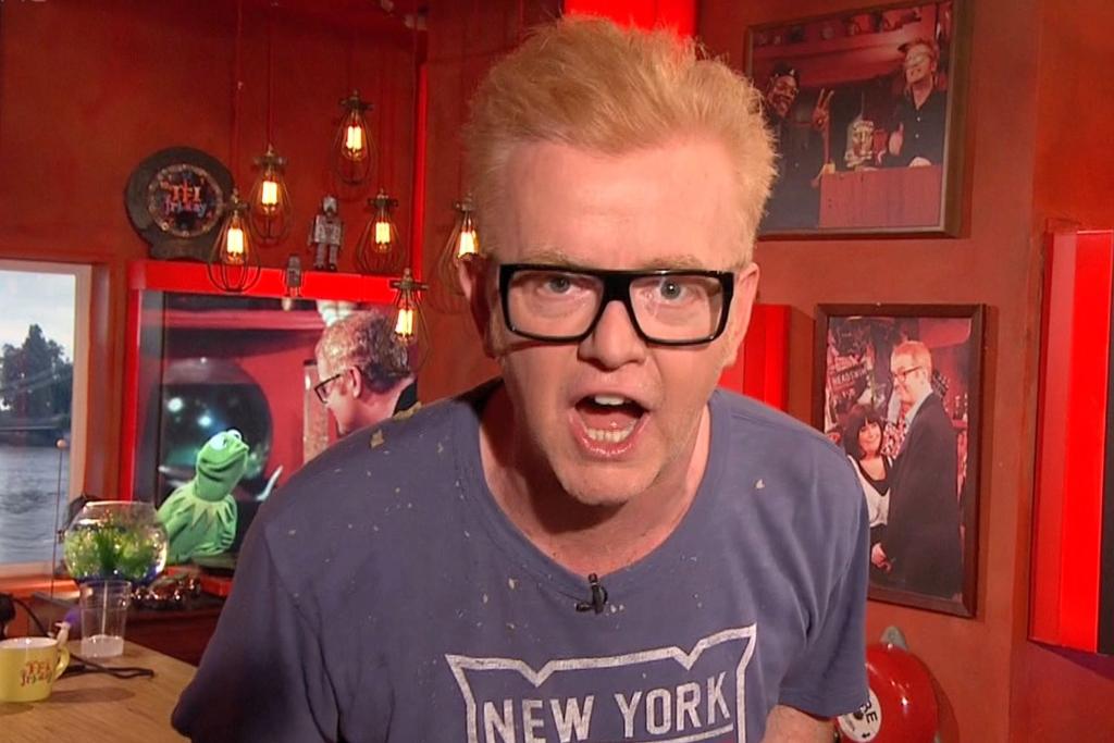 TheSun's tweet photo. #TFIFriday came roaring back to our screensand @achrisevans didn't disappoint... http://t.co/faB6QfQEv7 http://t.co/gQgN4U1h62