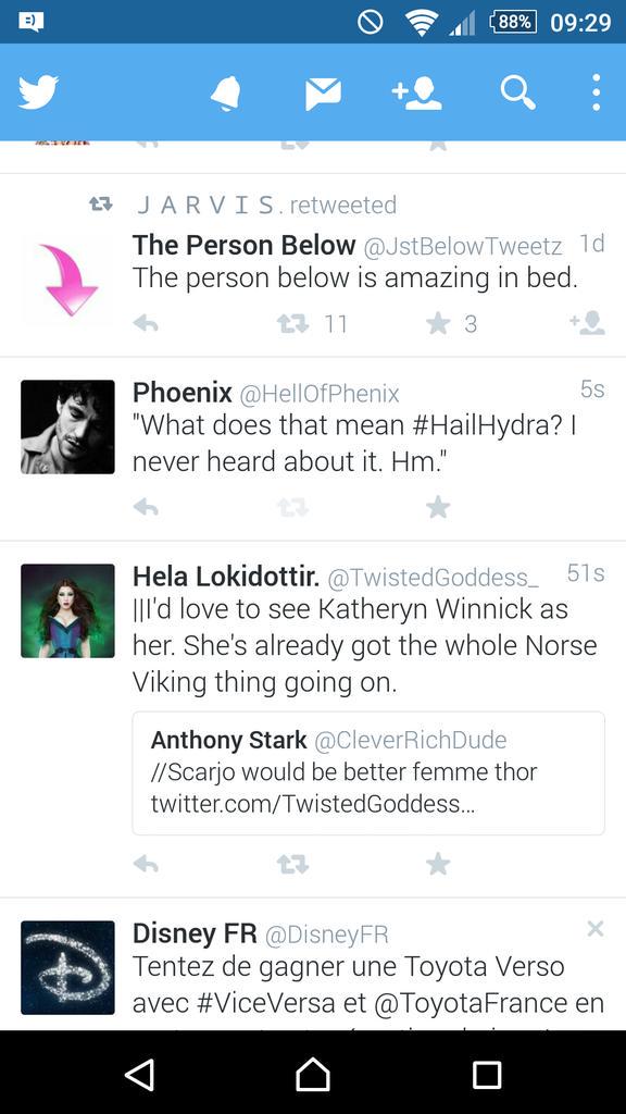 "I know I am." He smirks.