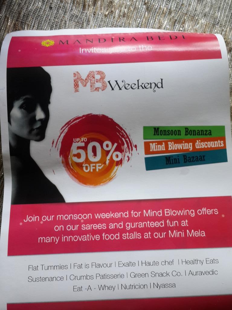 mymalishka's tweet photo. Look at d goodies I came home to 4m @mandybedi.See u at ur store today by 10:) #MBweekend @mandirabedidesigns http://t.co/K0WJoeuDqn
