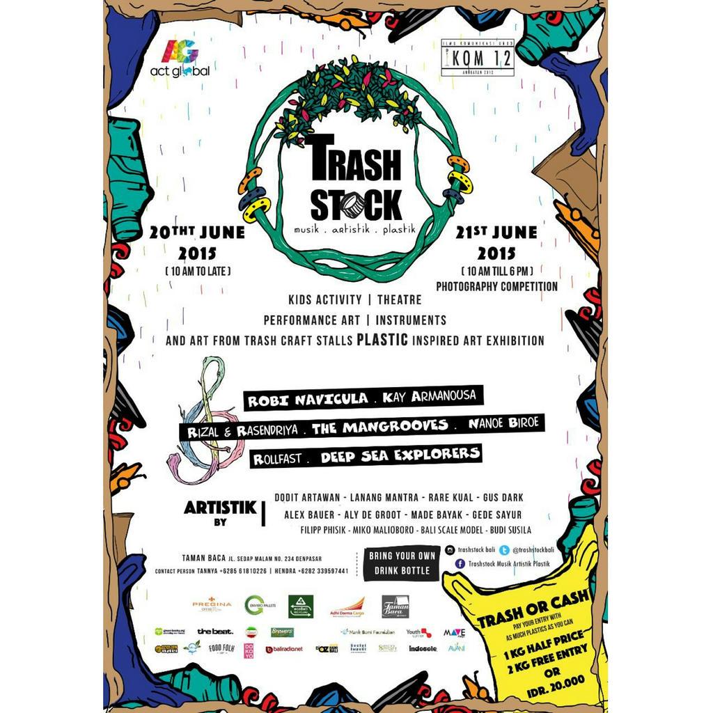 TrashStockBali's tweet image. Datang dan Ramaikan!!!